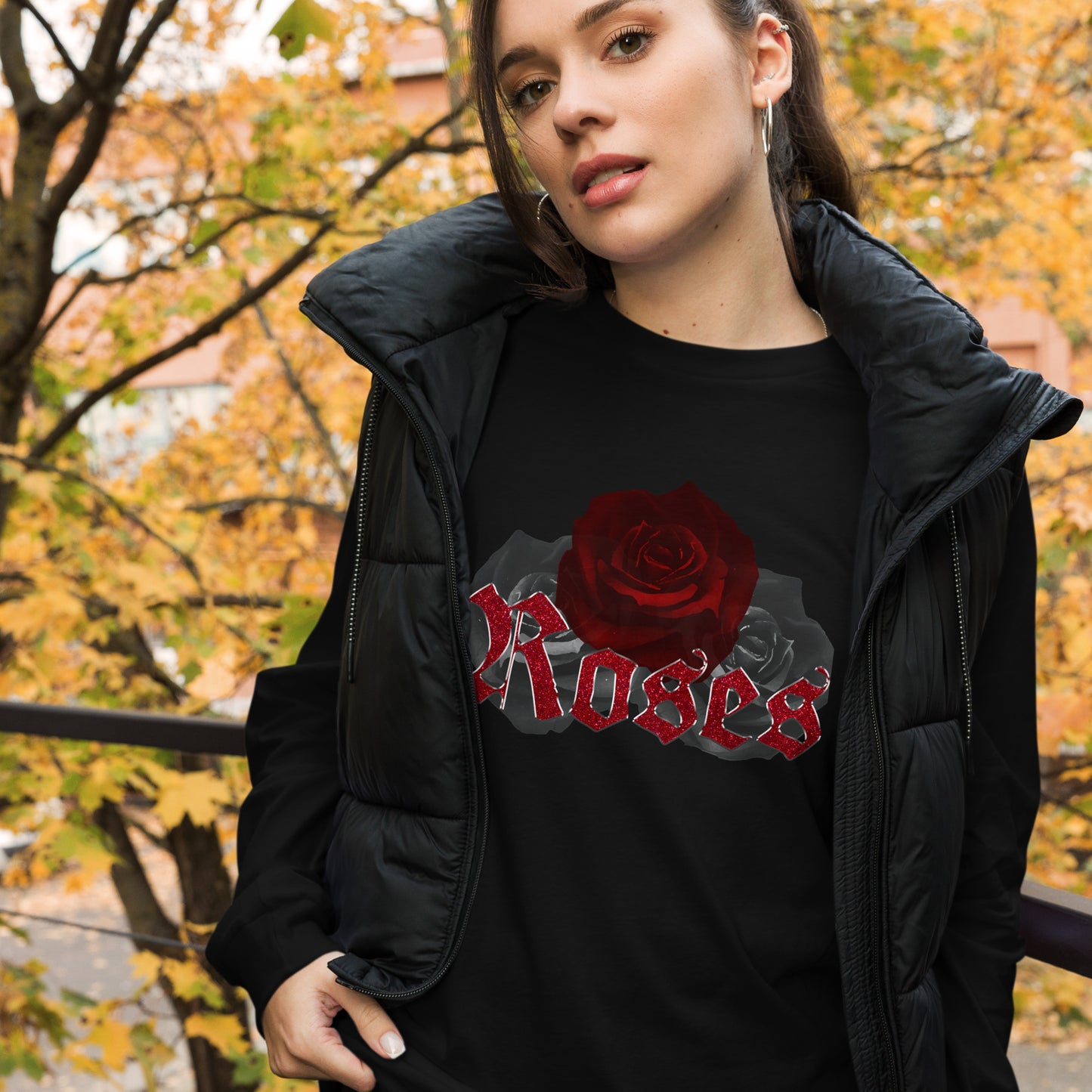 Roses Long Sleeve Tee