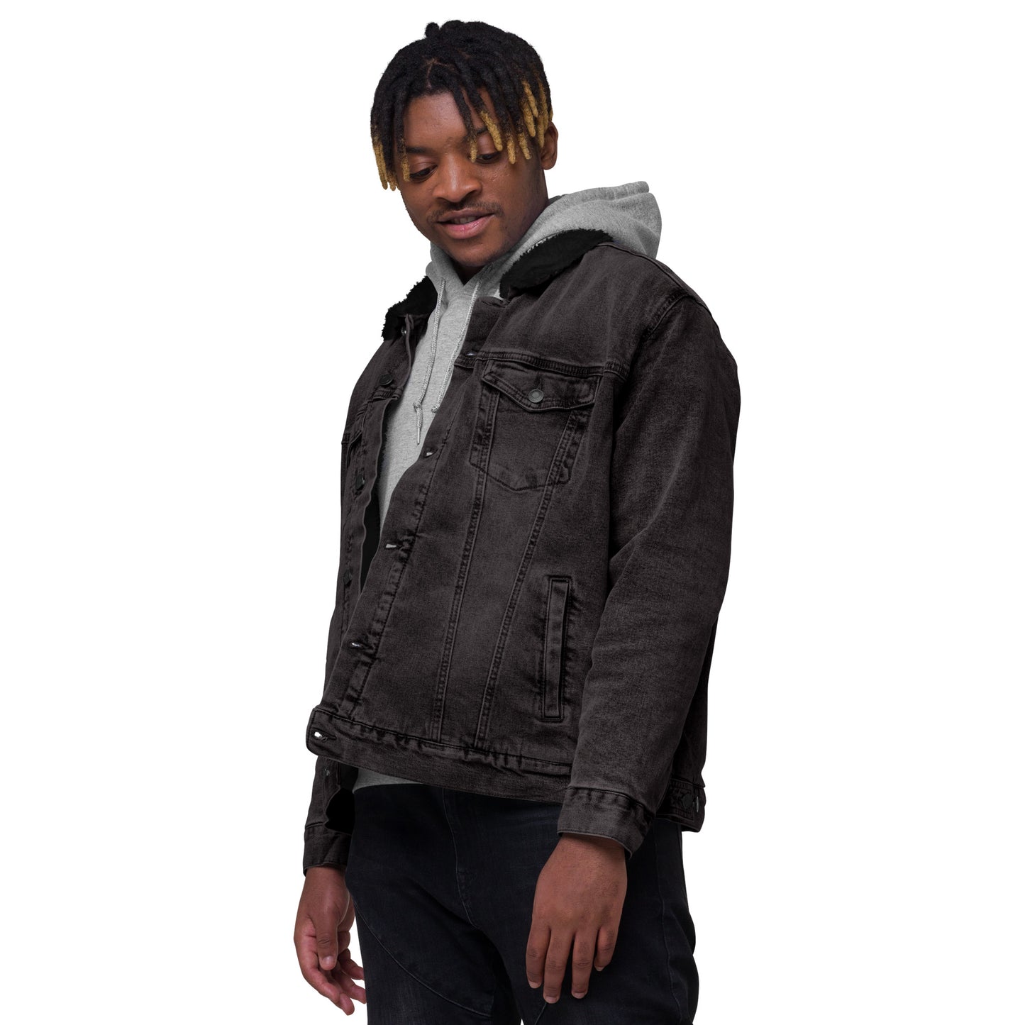 Shadows Denim sherpa jacket