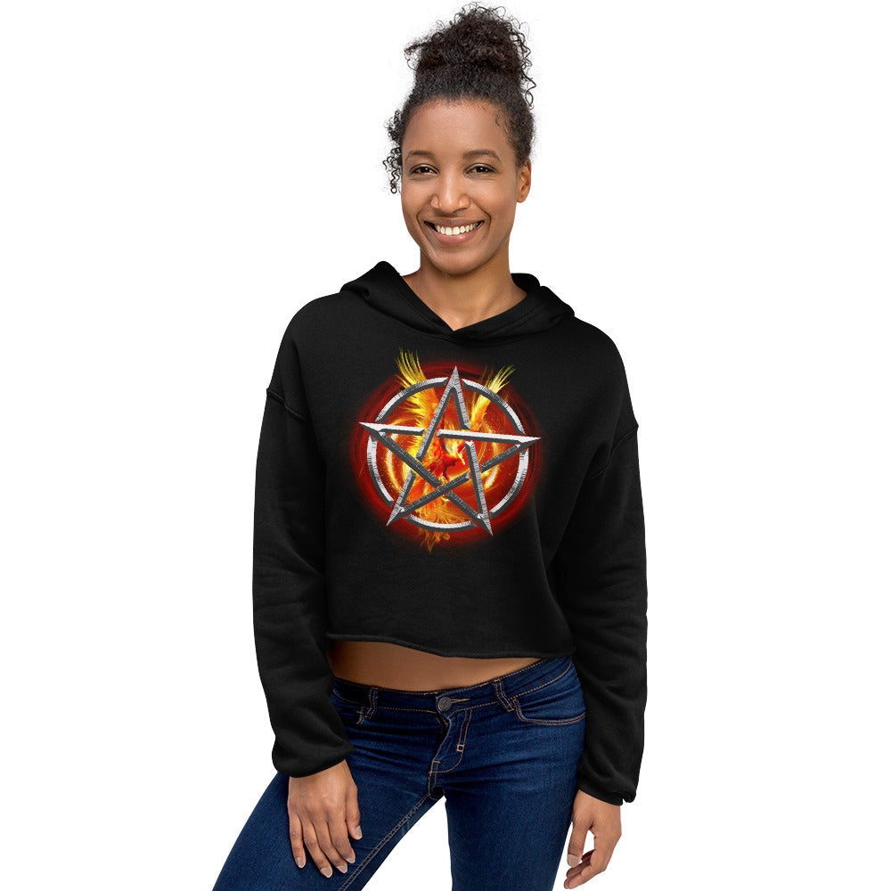 Phoenix Cropped Hoodie