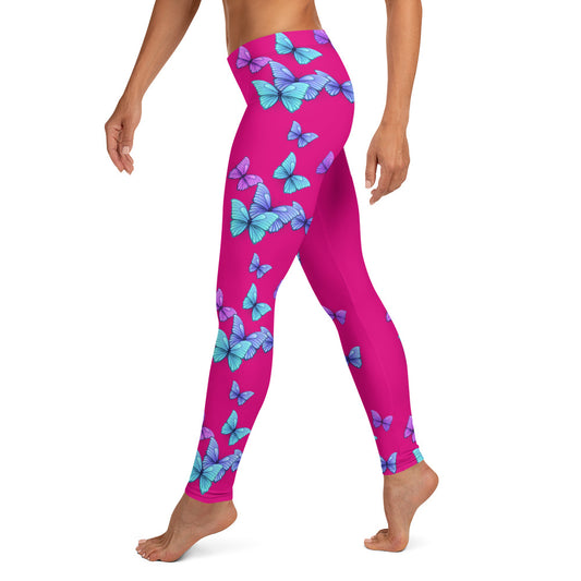 Pink Butterfly Legging