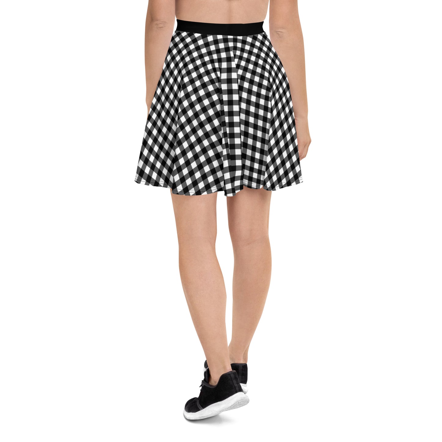 Skater Skirt Black/White
