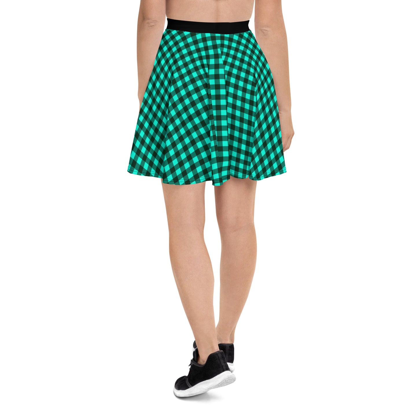 Skater Skirt Dirty Green/Black