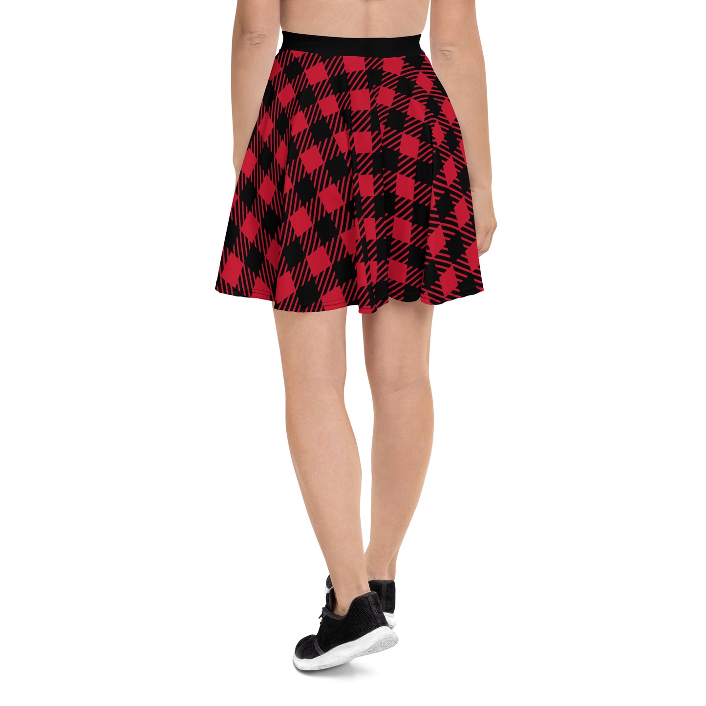 Skater Skirt Red/Black