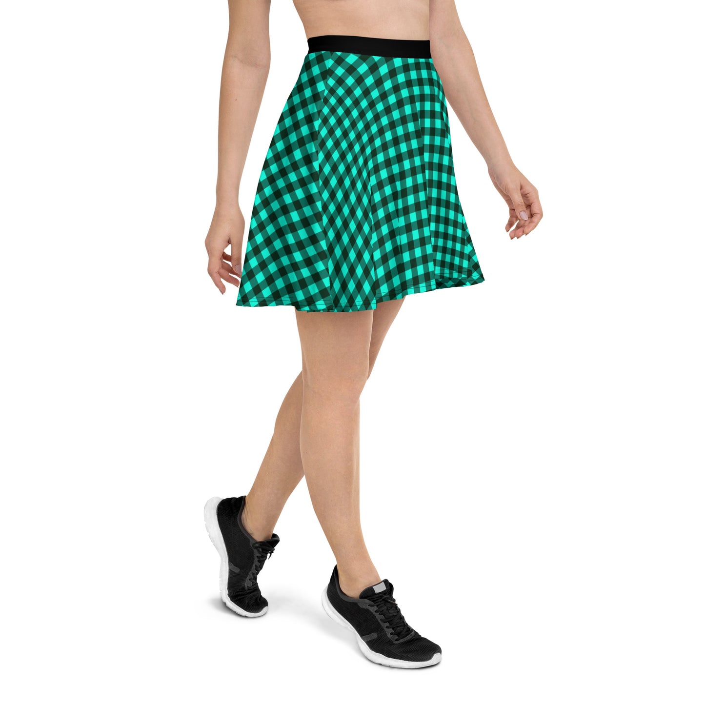 Skater Skirt Dirty Green/Black