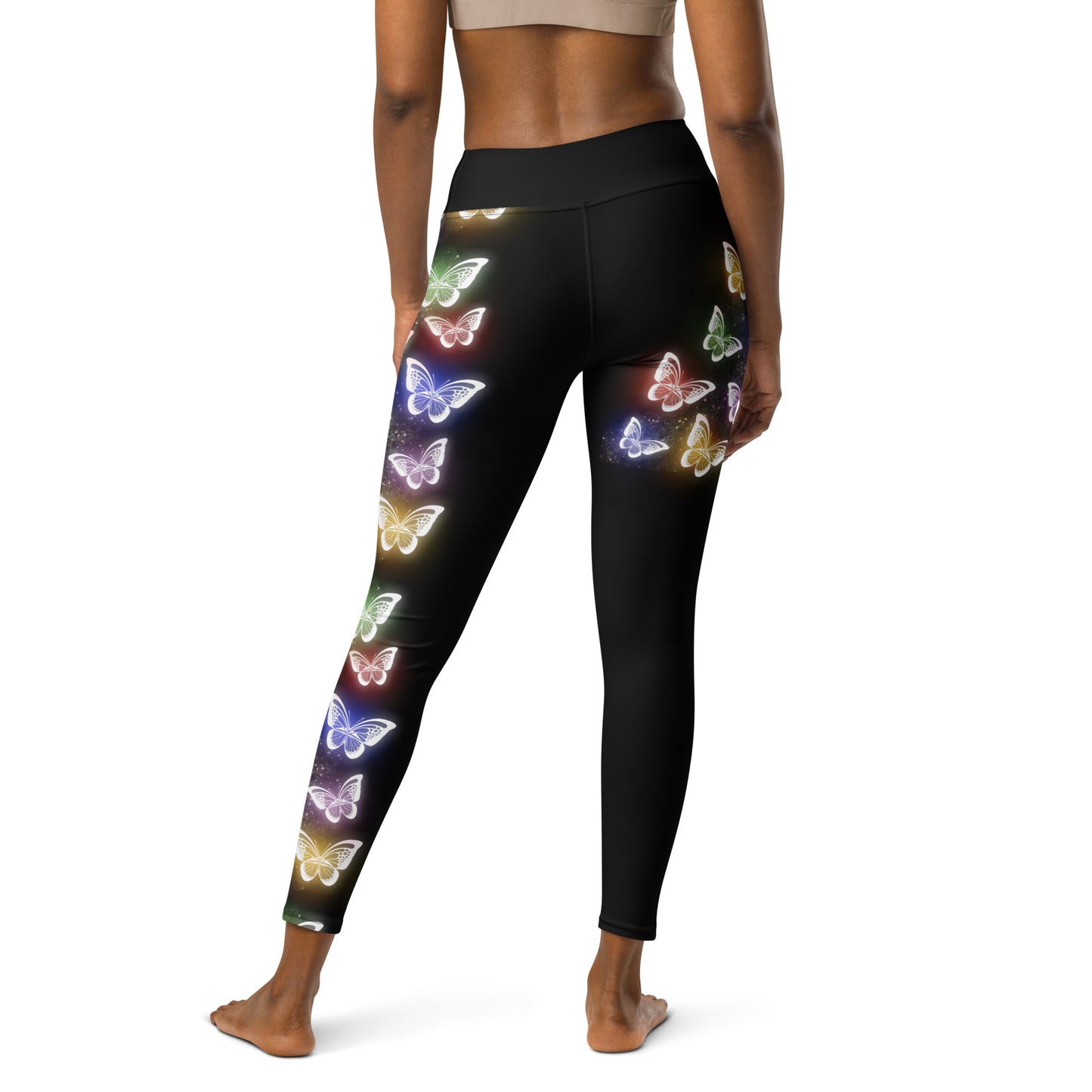 Glowing Butterfly Leggings