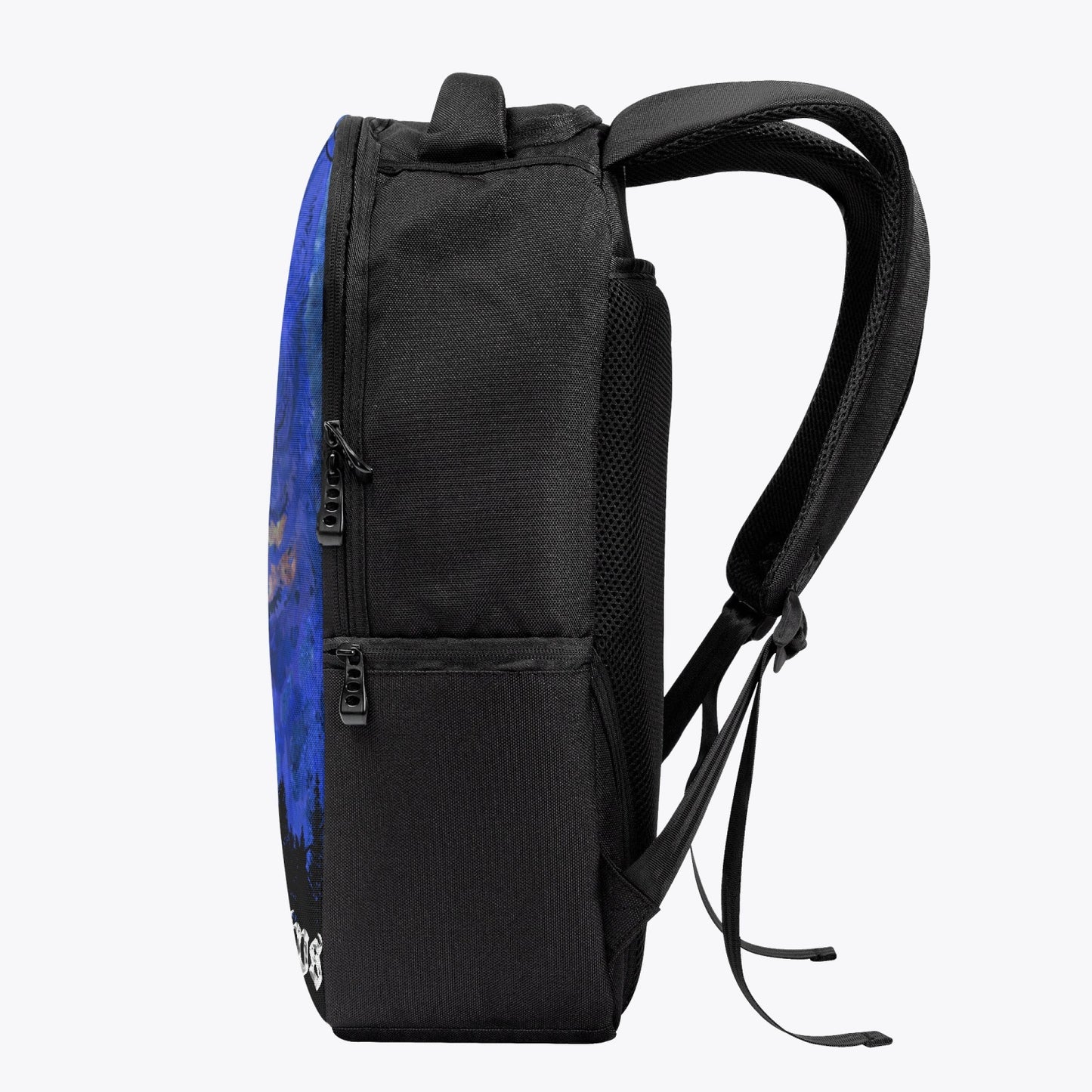 Midnight Wolf Laptop Backpack