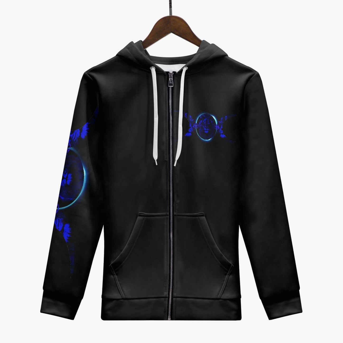 Moon Lion Zip Up Hoodie