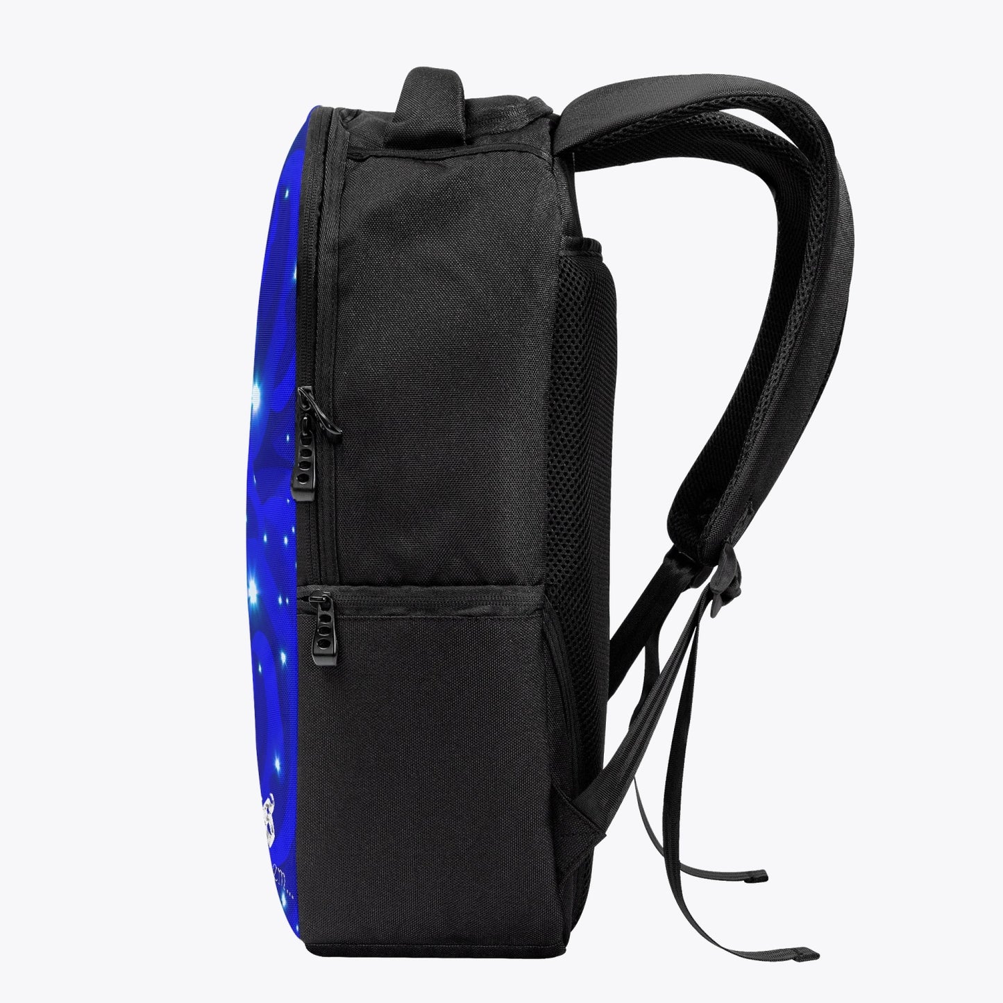 Midnight Blue rose Laptop Backpack