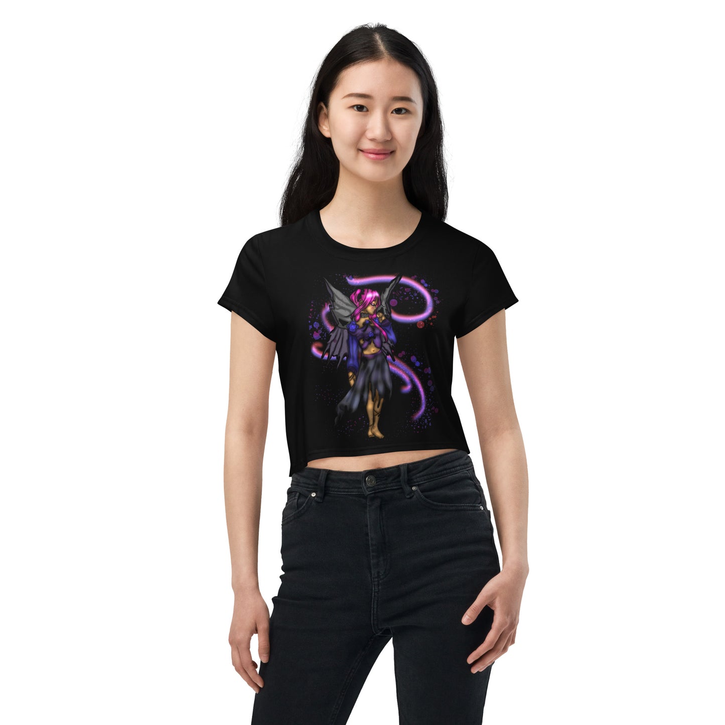 Purple Fairy Crop Tee