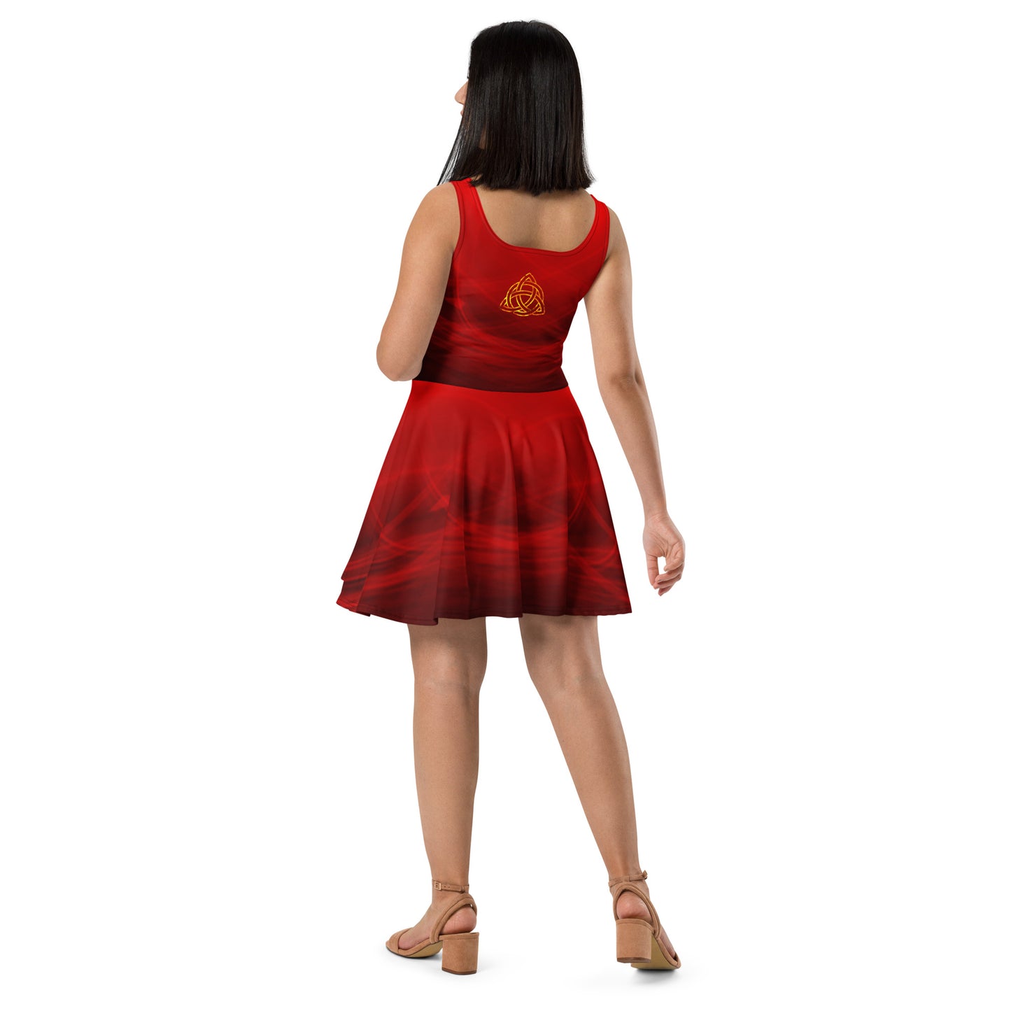 Magic Red Rose Dress