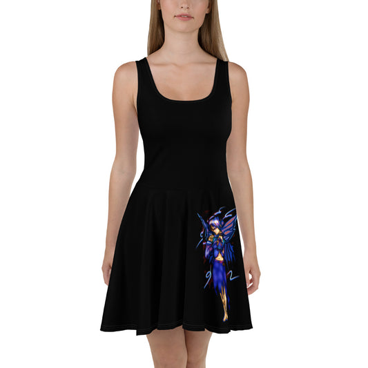Blue Fairy Skater Dress