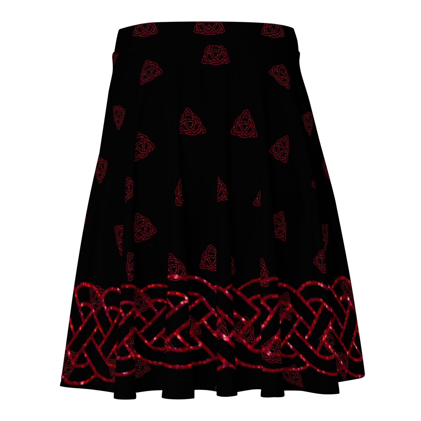 Celtic Red Wicca Skirt