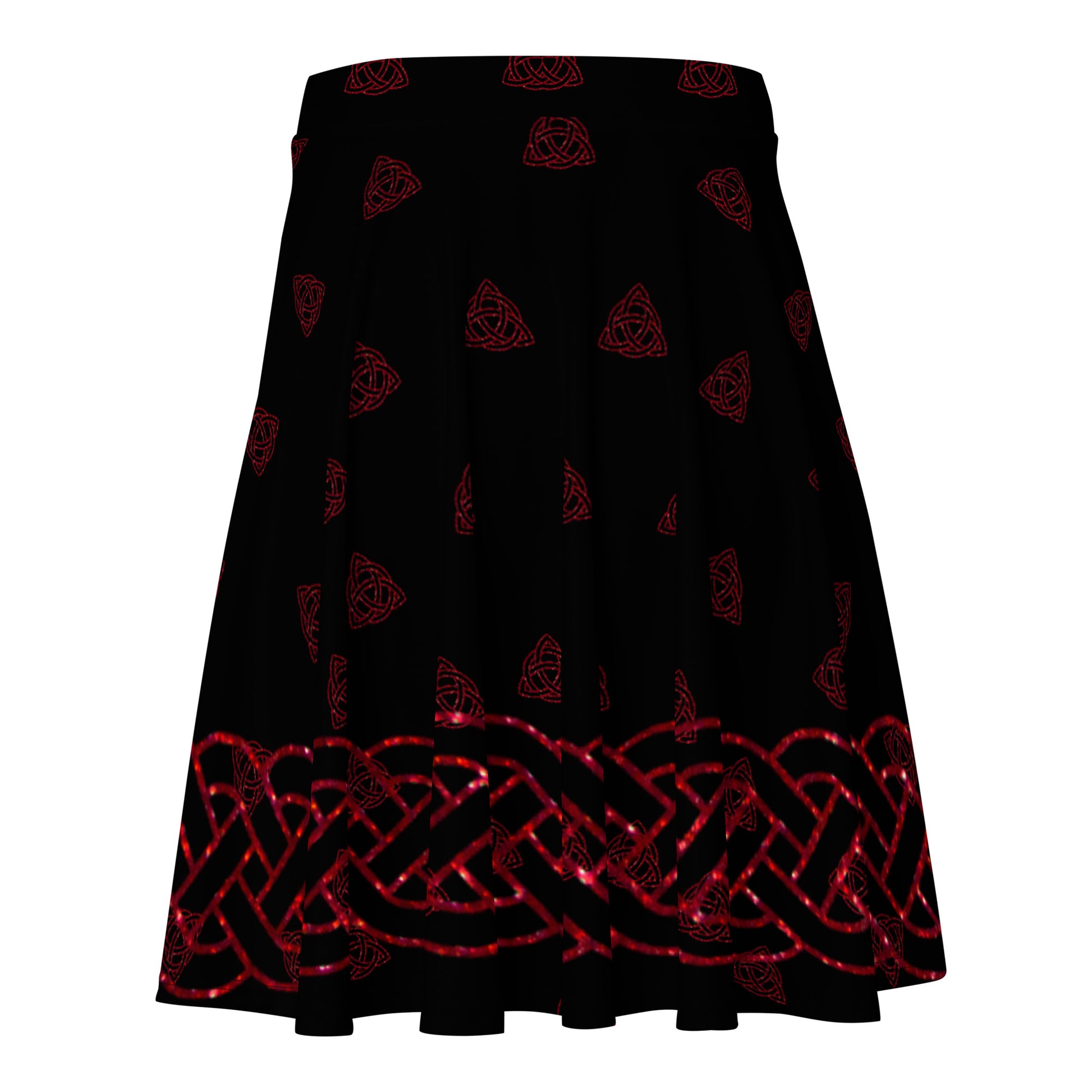 Celtic Red Wicca Skirt