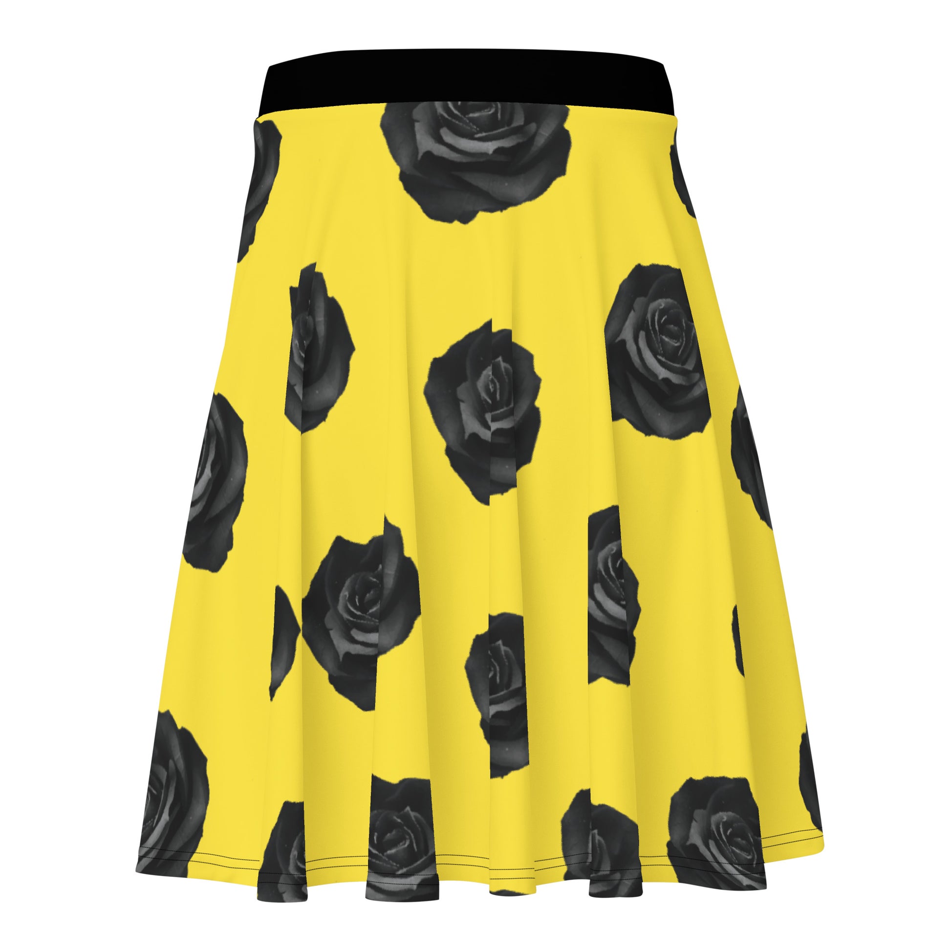 Black Rose Skirt Yellow
