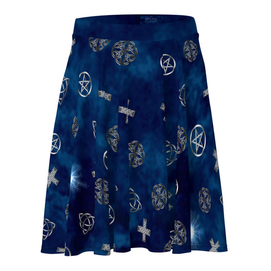 Midnight Blue Wicca Skirt