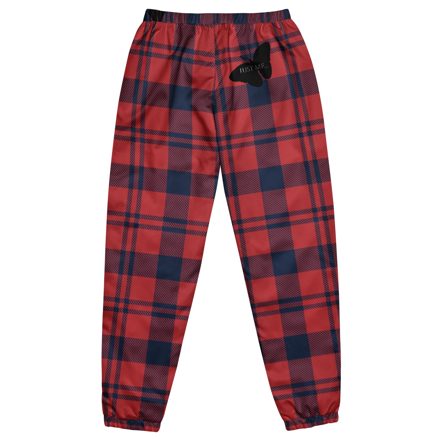 Checkered Butterfly Unisex pants