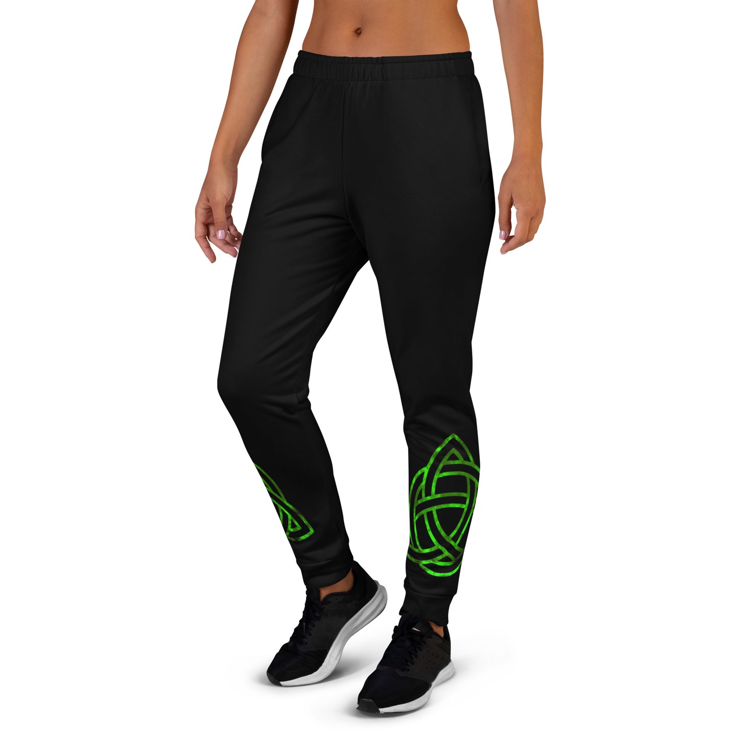 Celtic Wicca Green Knot Joggers