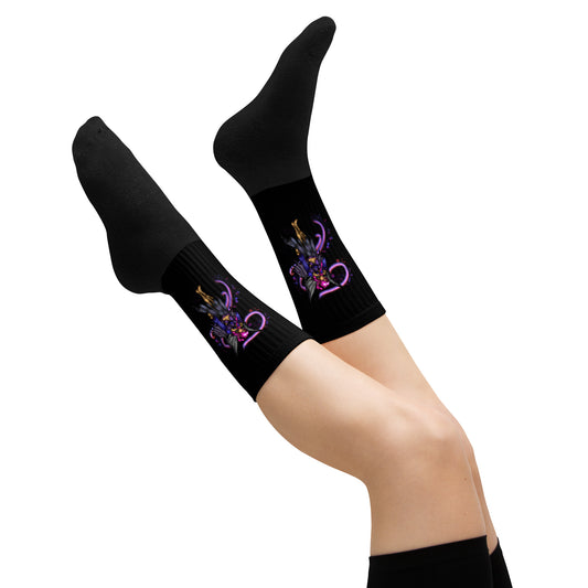Purple Fairy Socks