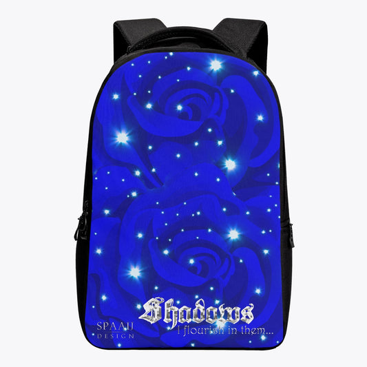 Midnight Blue rose Laptop Backpack