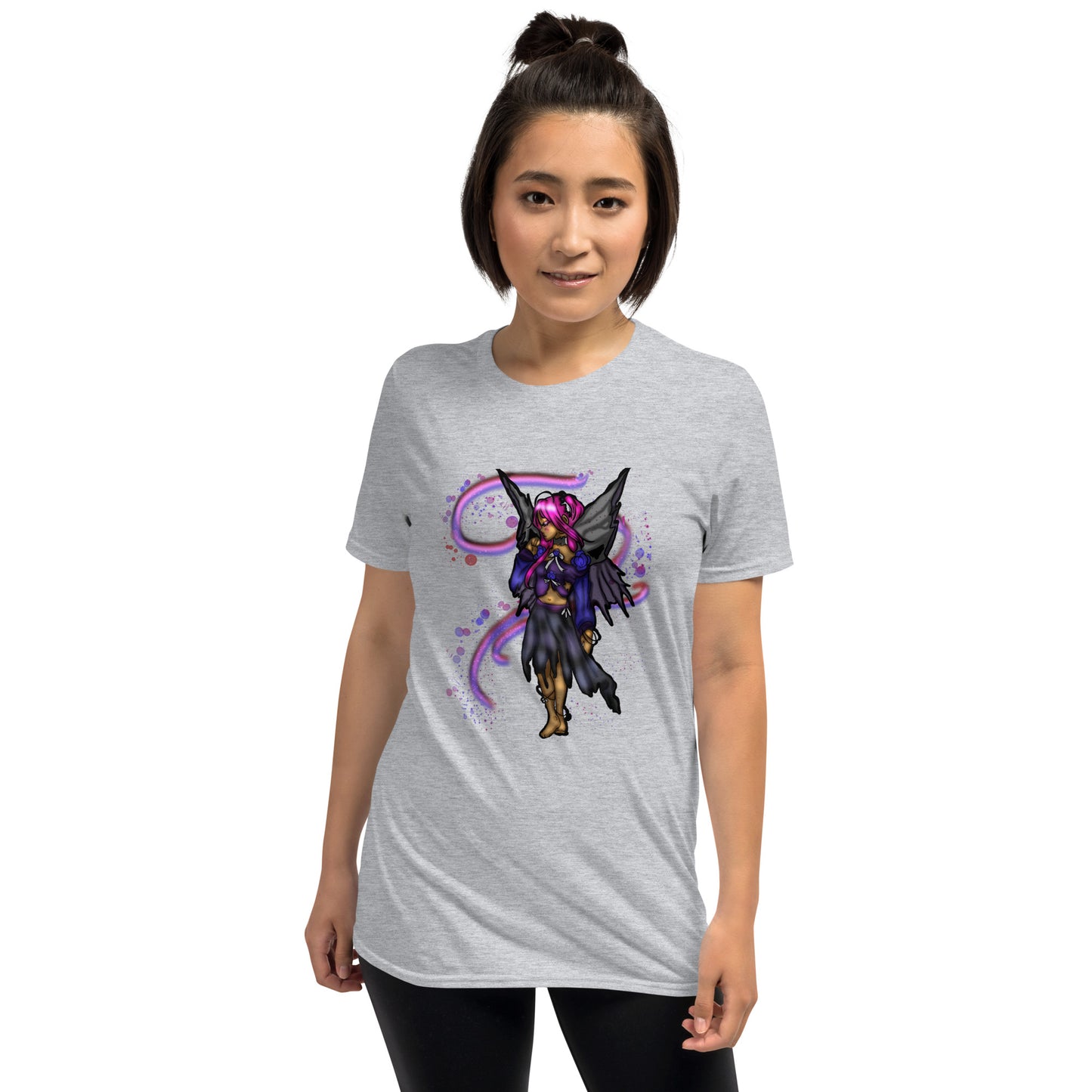 Purple Fairy Short-Sleeve Unisex T-Shirt
