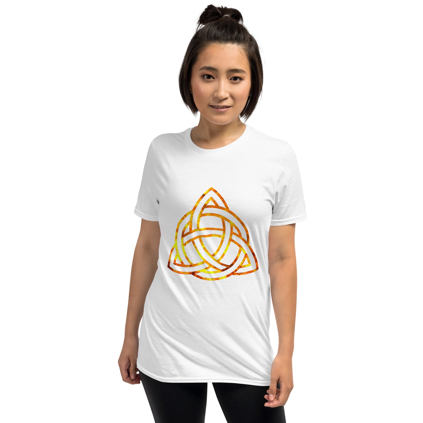 Celtic Knot Fire Short-Sleeve Unisex T-Shirt