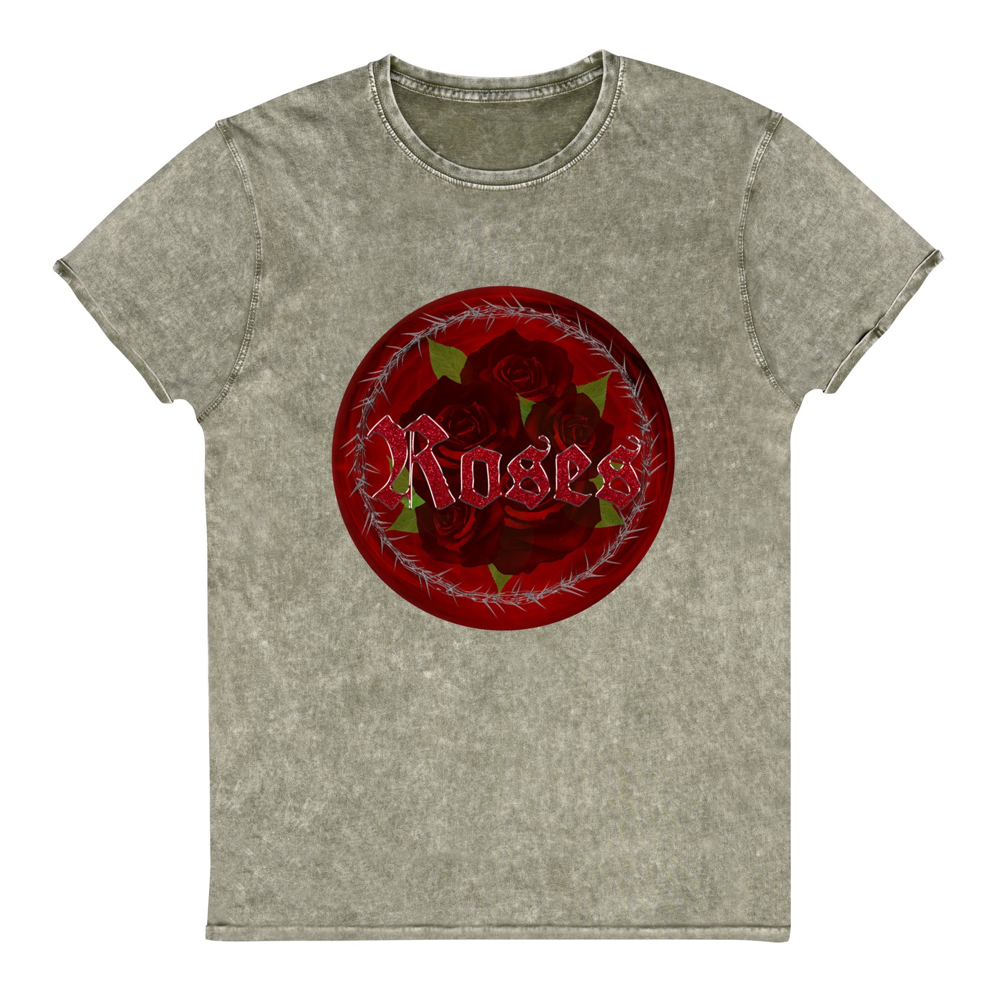 Roses Denim T-Shirt