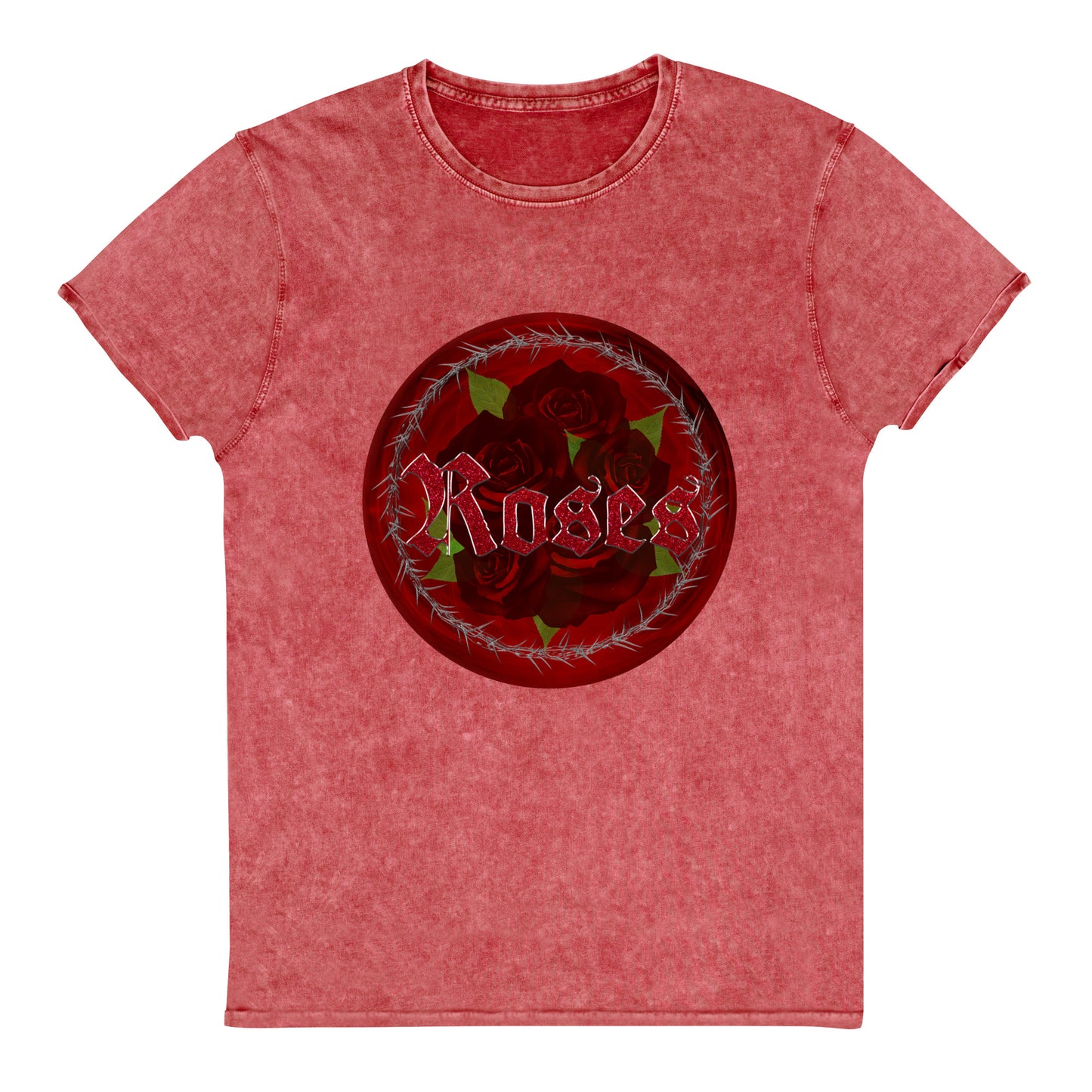 Roses Denim T-Shirt