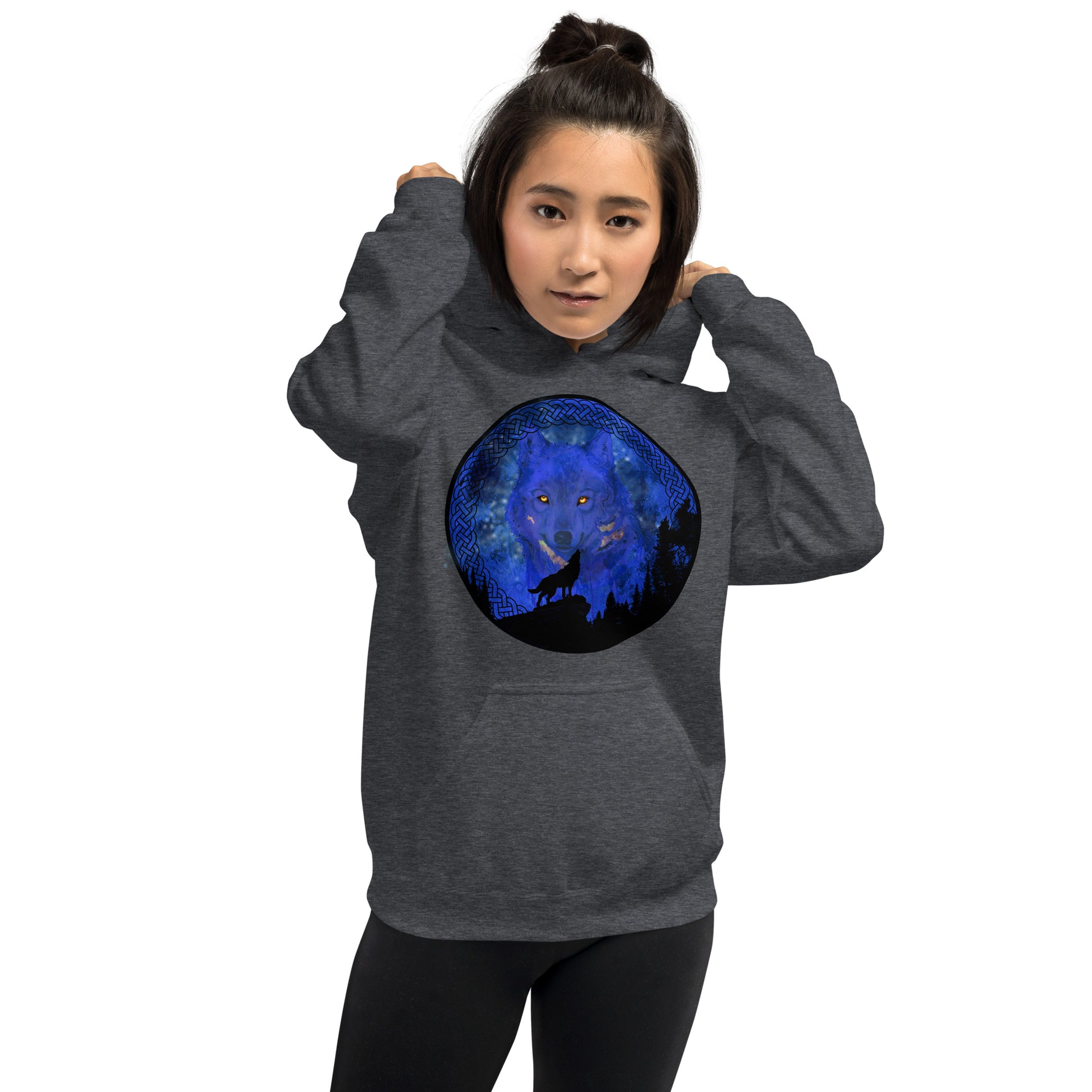 Midnight Wolf Hoodie