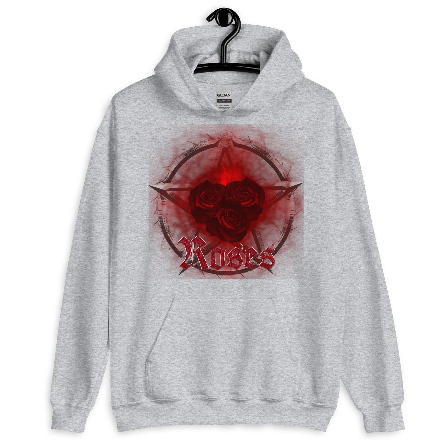 Pentagram Roses Hoodie