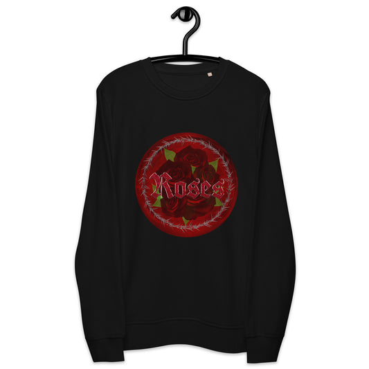 Roses Unisex organic sweatshirt