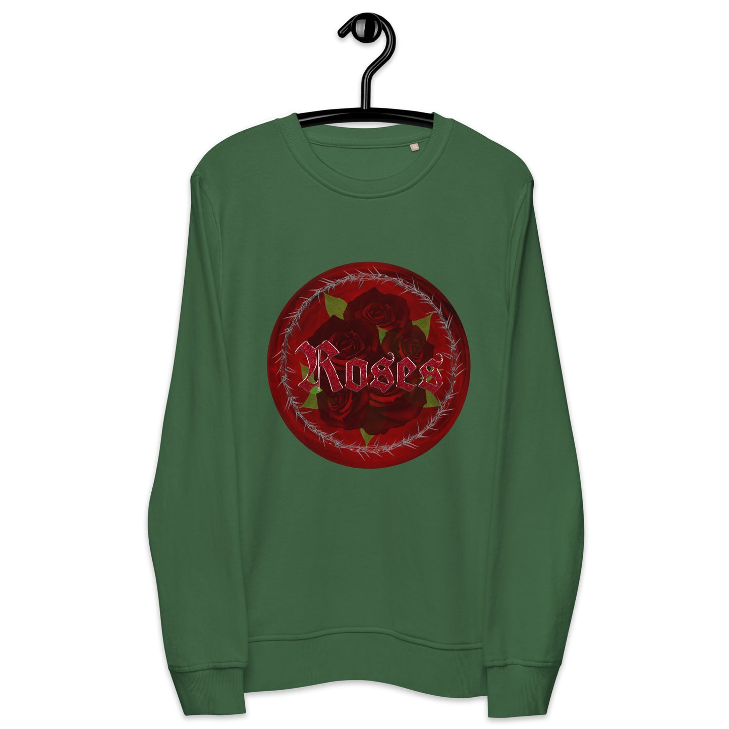 Roses Unisex organic sweatshirt