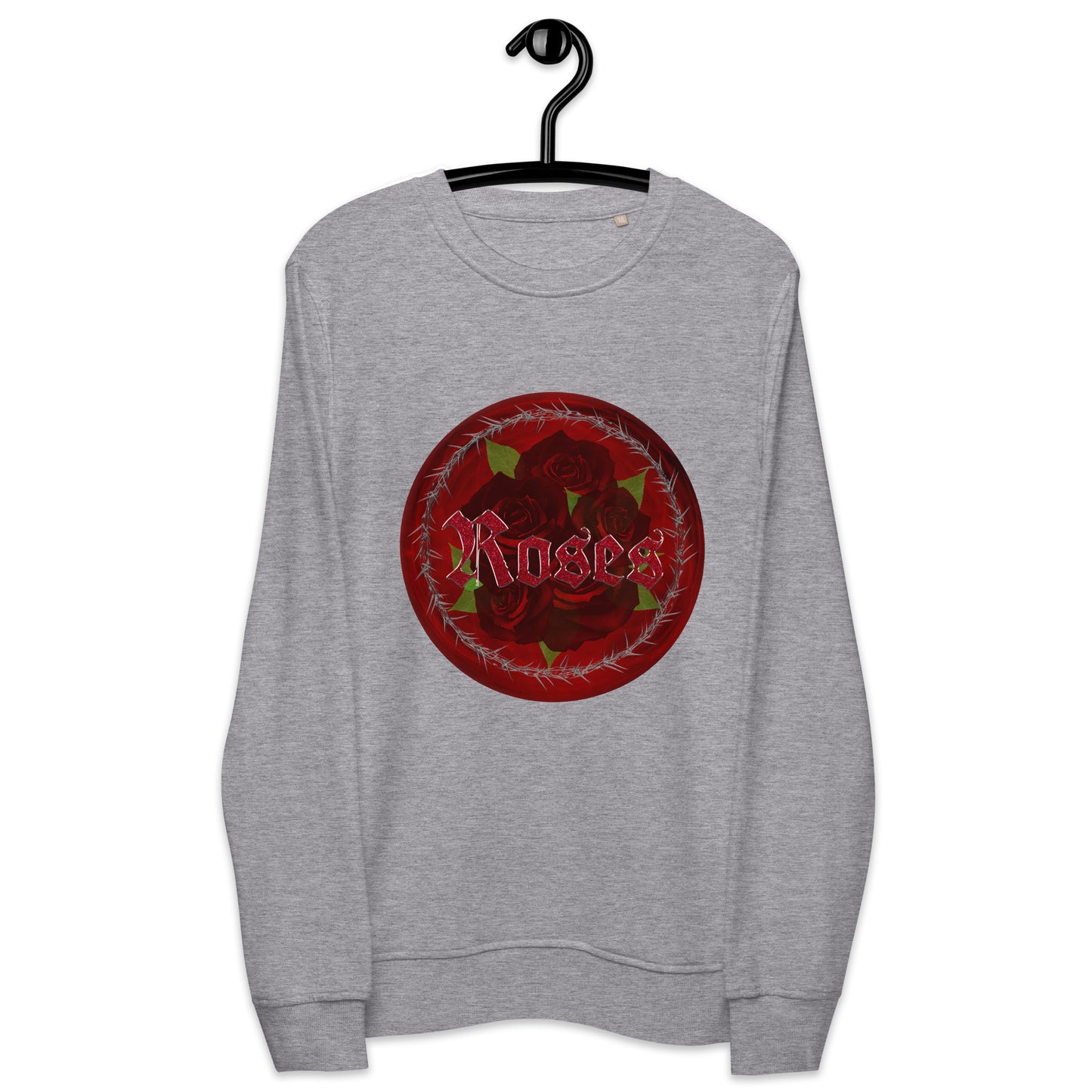 Roses Unisex organic sweatshirt