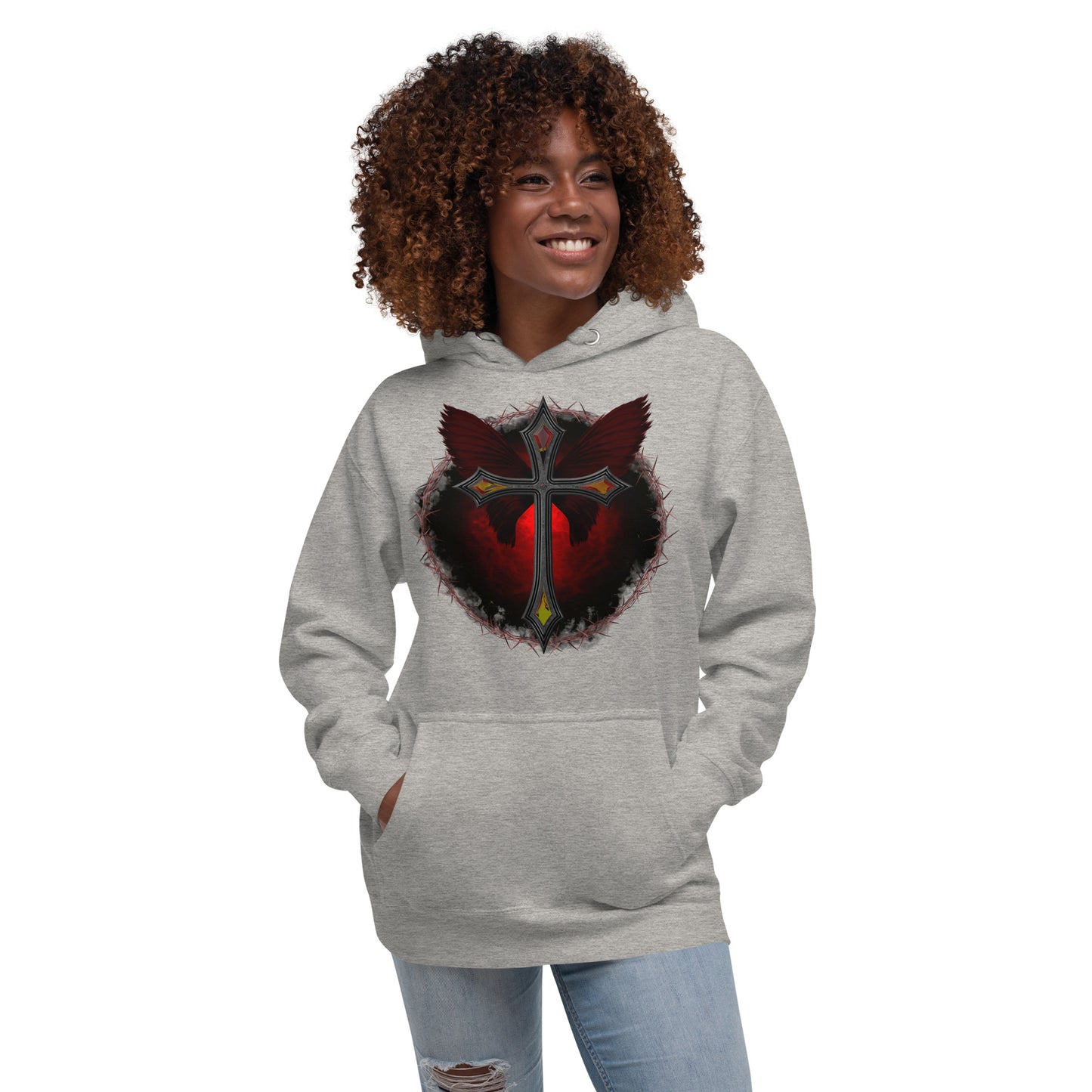 Gothic Cross Hoodie