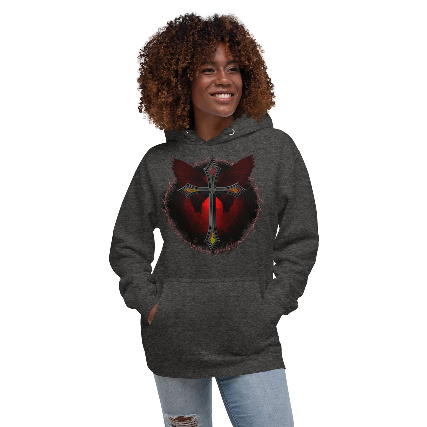 Gothic Cross Hoodie