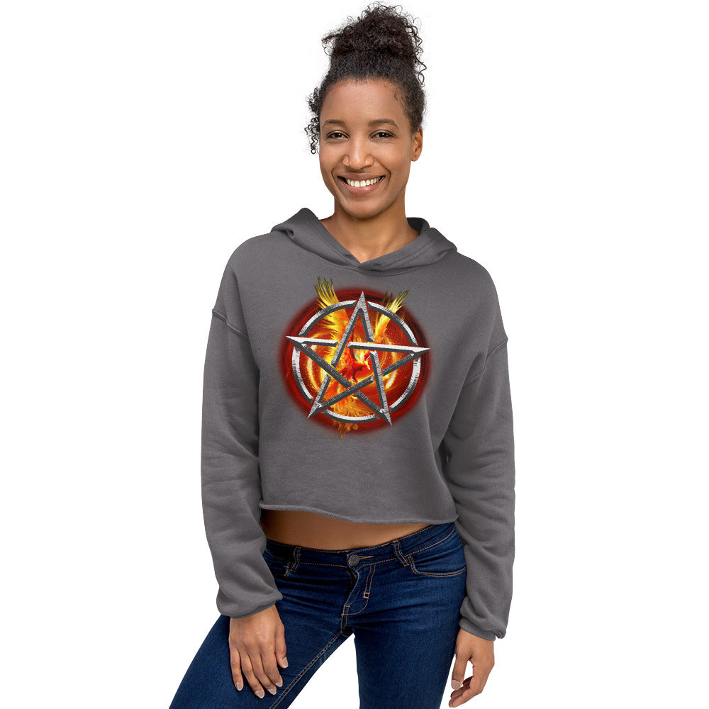 Phoenix Cropped Hoodie